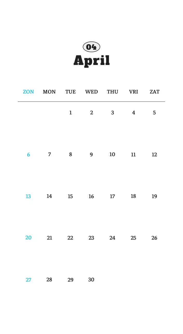 Witte Nette Ballet Dierenfotokalender