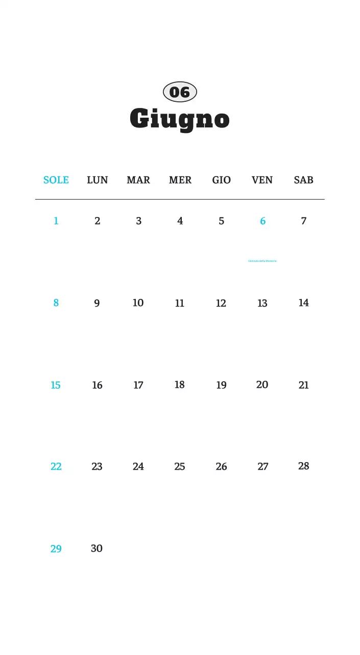 Calendario fotografico degli animali del balletto bianco e ordinato