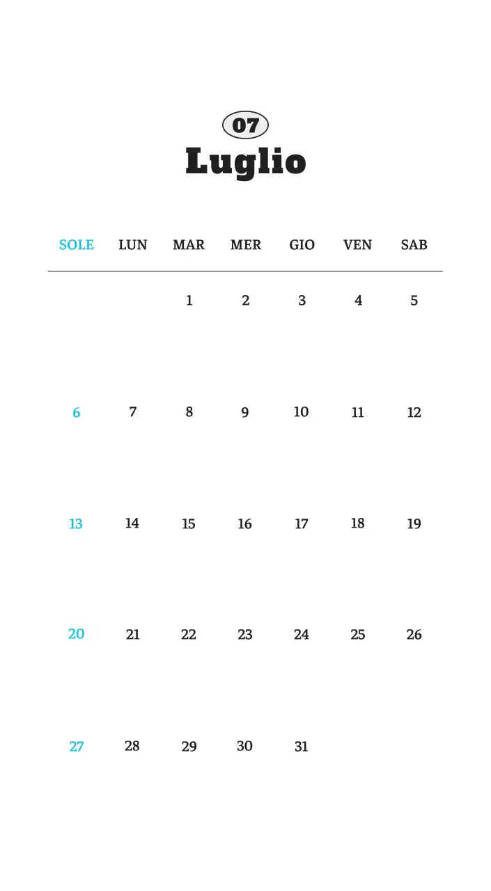 Calendario fotografico degli animali del balletto bianco e ordinato