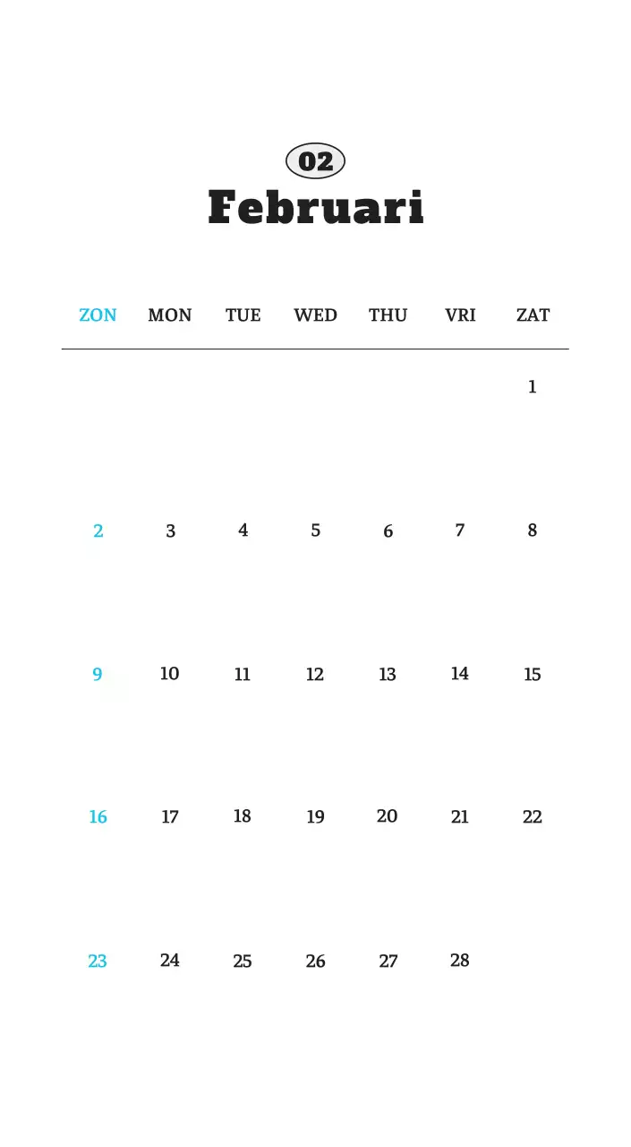 Witte Nette Ballet Dierenfotokalender