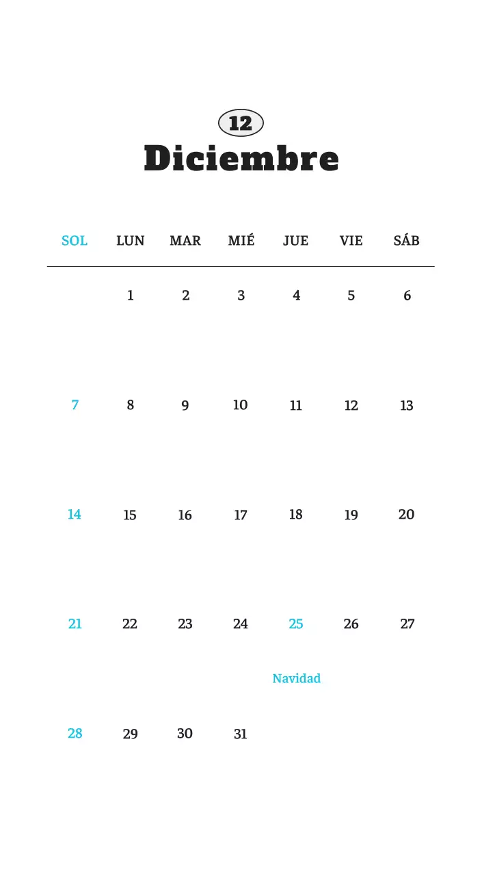 Ballet Blanco Neat Animal Foto Calendario