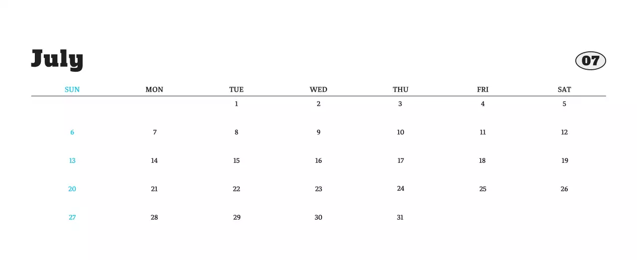 White neat pet photo calendar