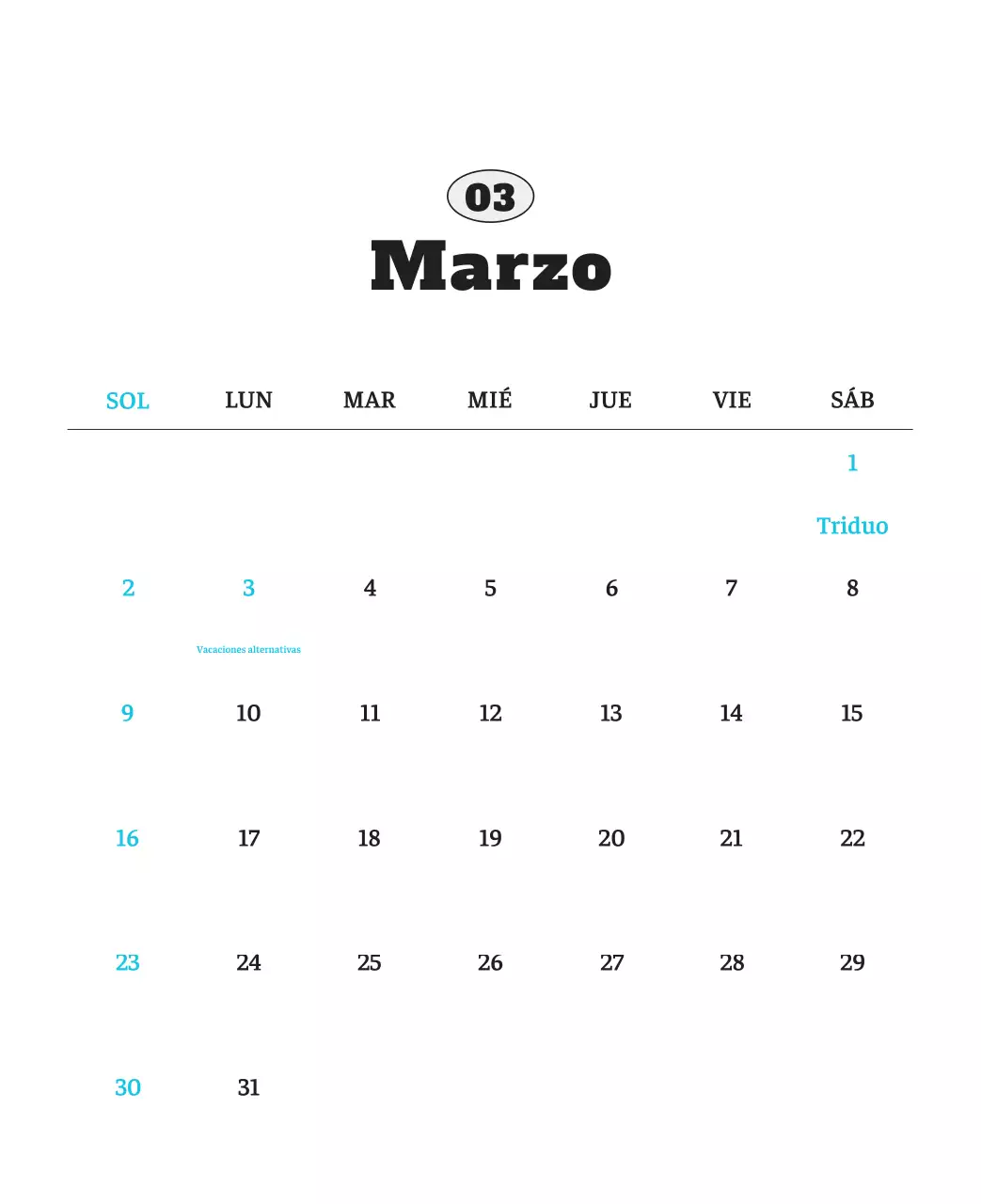 Ballet Blanco Neat Animal Foto Calendario