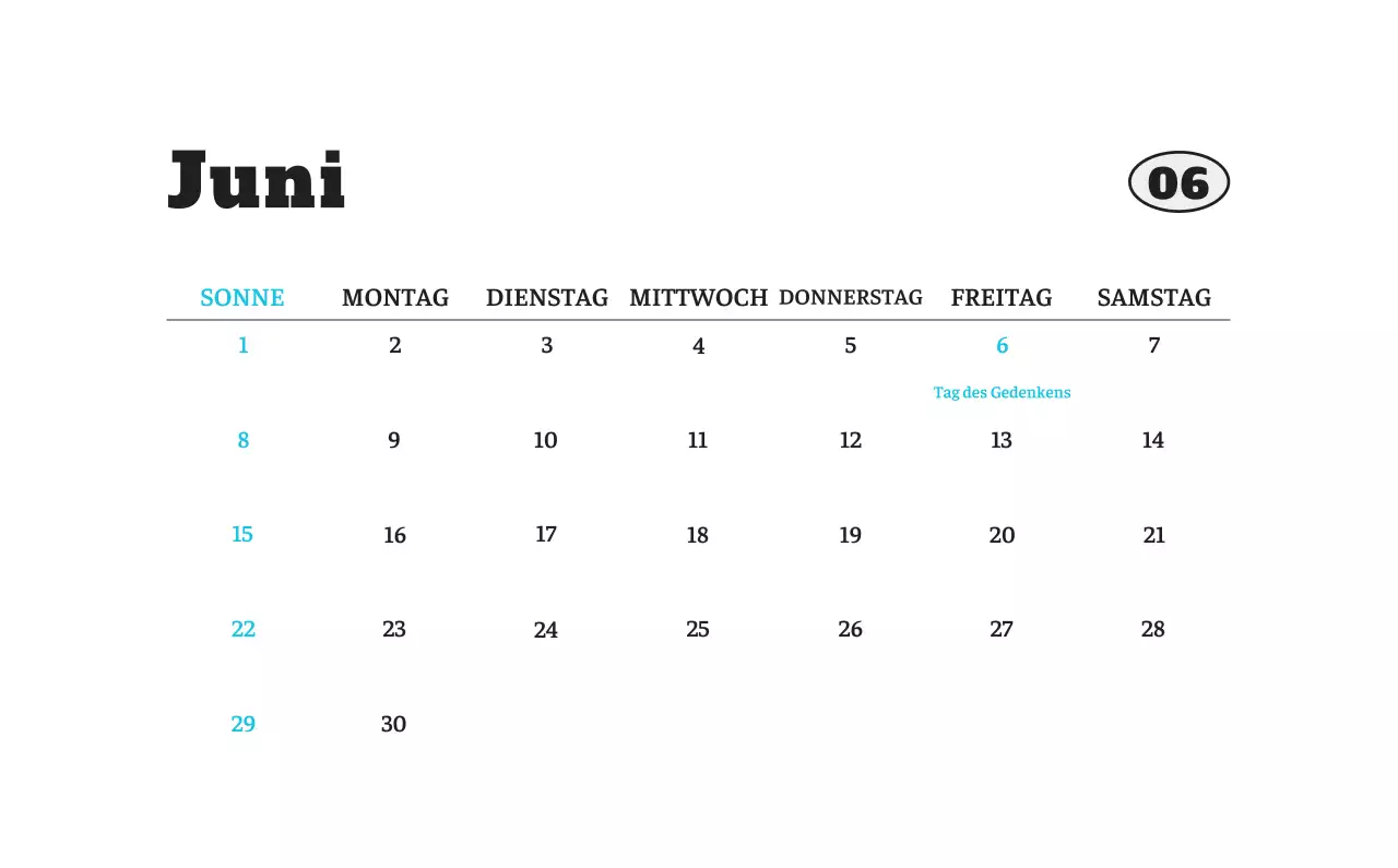 Weißer Neat Ballet-Tier-Fotokalender