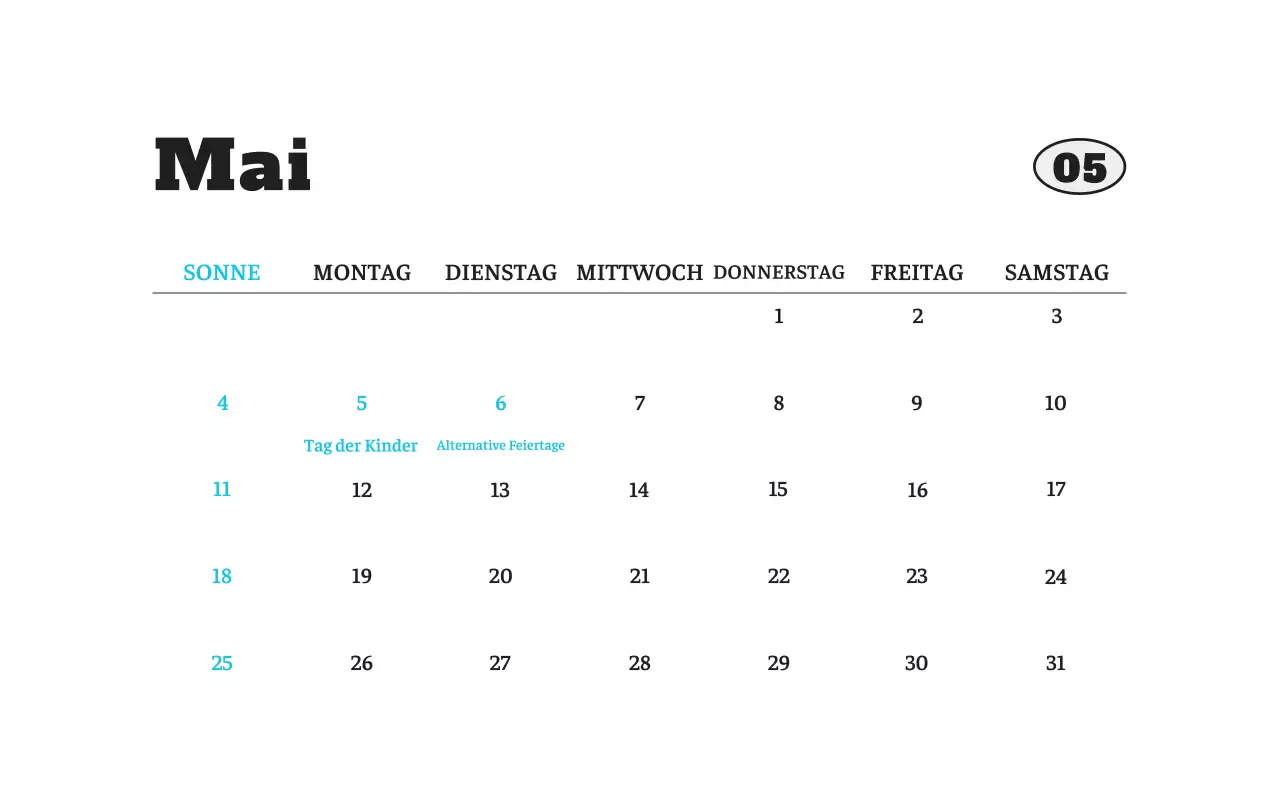 Weißer Neat Ballet-Tier-Fotokalender