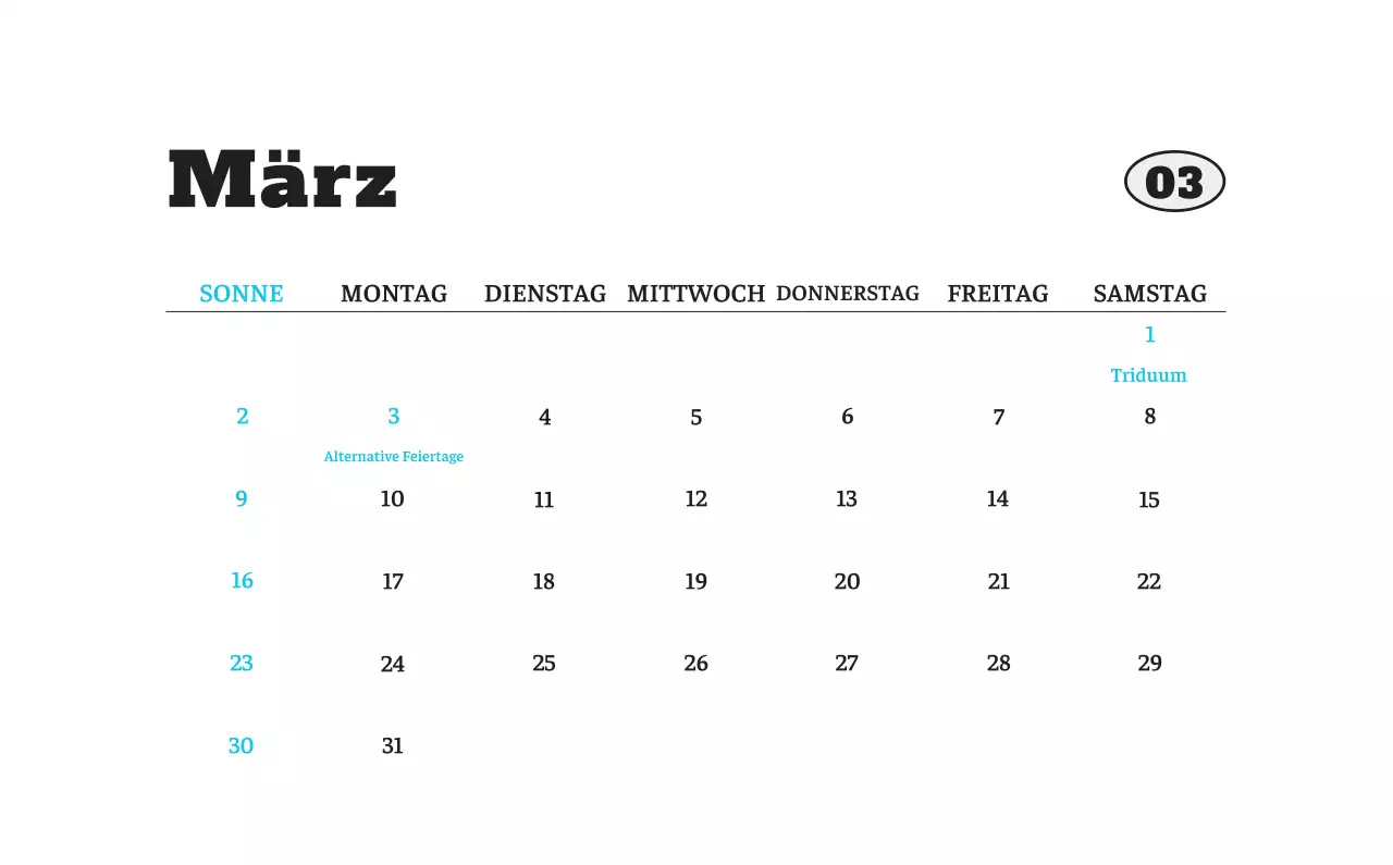 Weißer Neat Ballet-Tier-Fotokalender