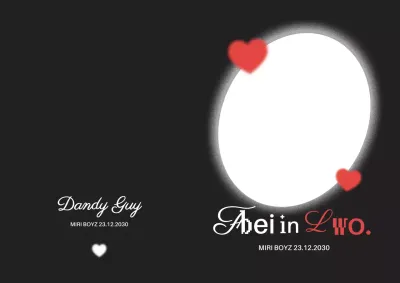 Schwarzes Retro-Poster