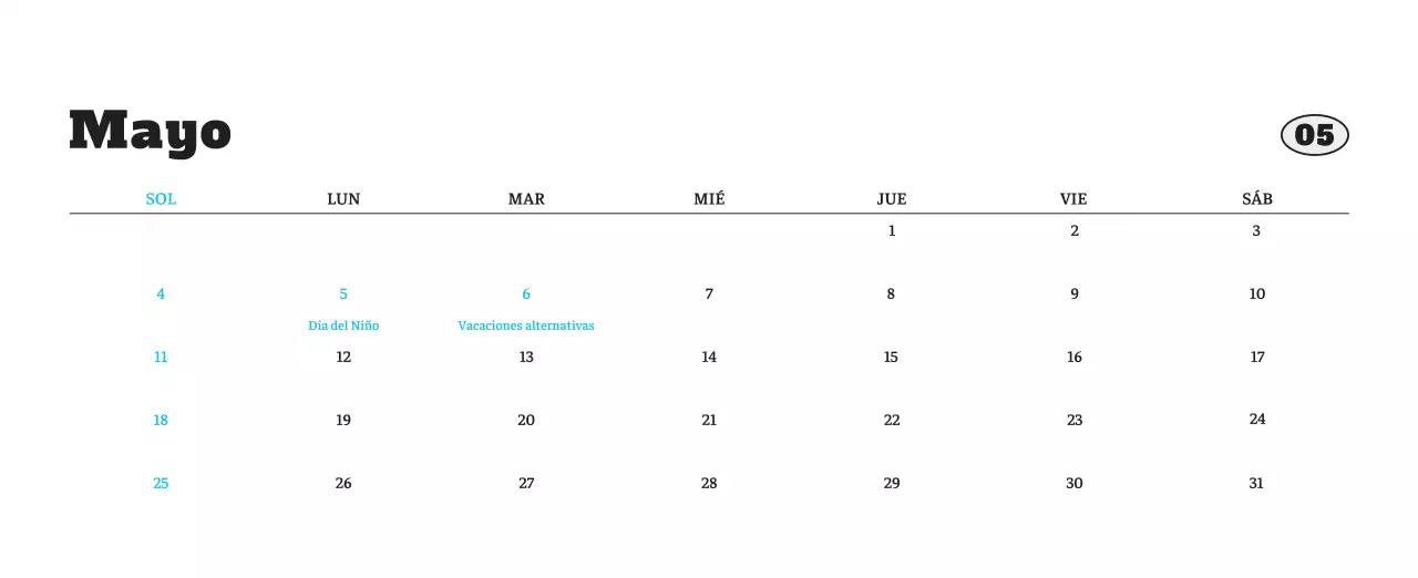 Ballet Blanco Neat Animal Foto Calendario