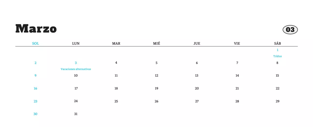 Ballet Blanco Neat Animal Foto Calendario