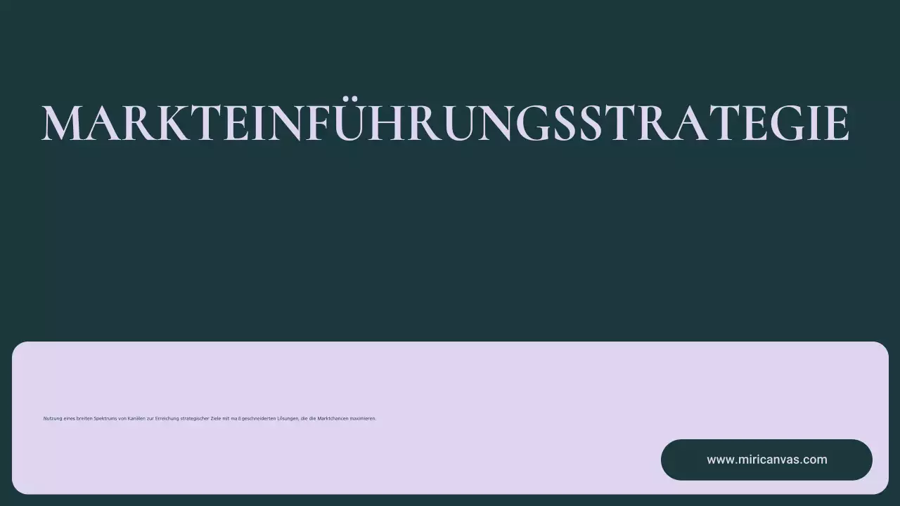 Grüner und rosafarbener Marketingplan für moderne Unternehmen