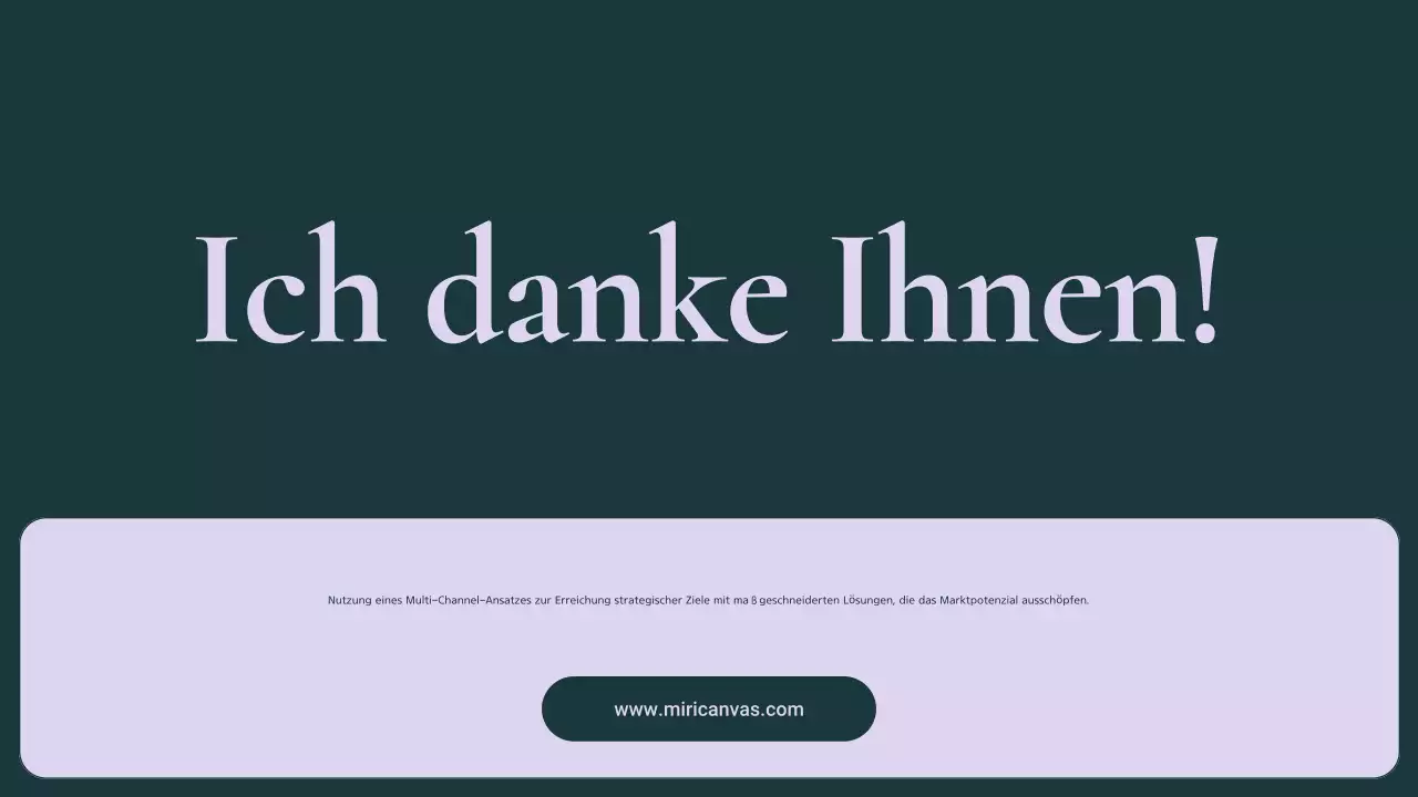 Grüner und rosafarbener Marketingplan für moderne Unternehmen