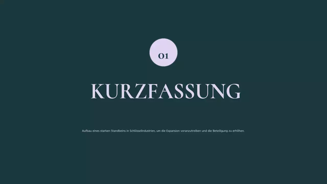 Grüner und rosafarbener Marketingplan für moderne Unternehmen