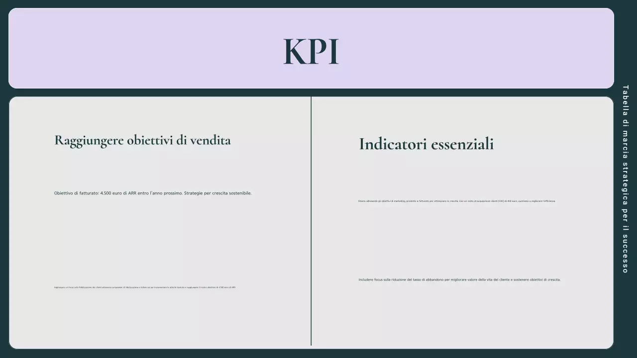 guida al piano di marketing aziendale moderno verde e rosa