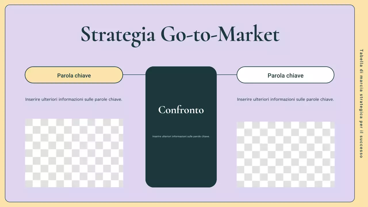 guida al piano di marketing aziendale moderno verde e rosa