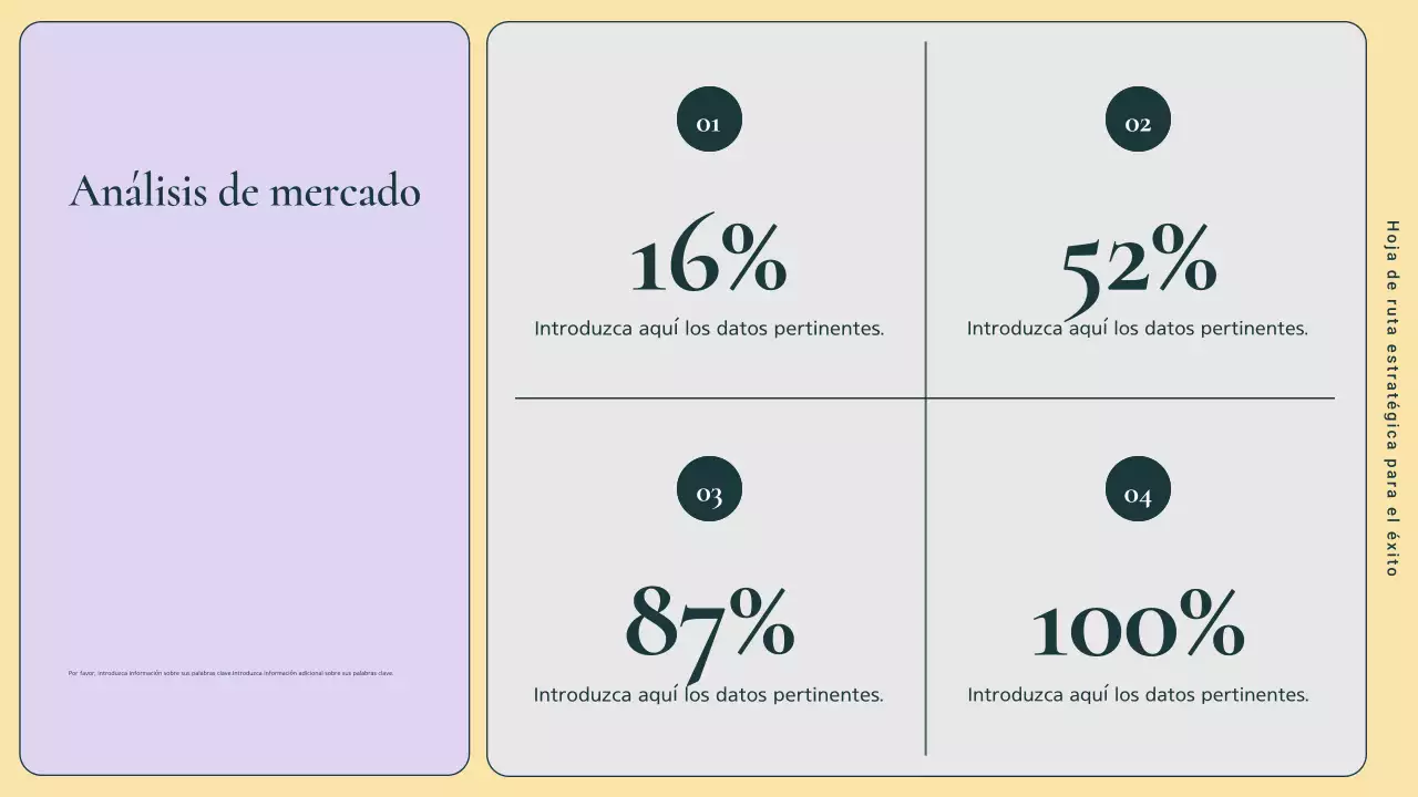 guía del plan de marketing de la empresa moderna verde y rosa