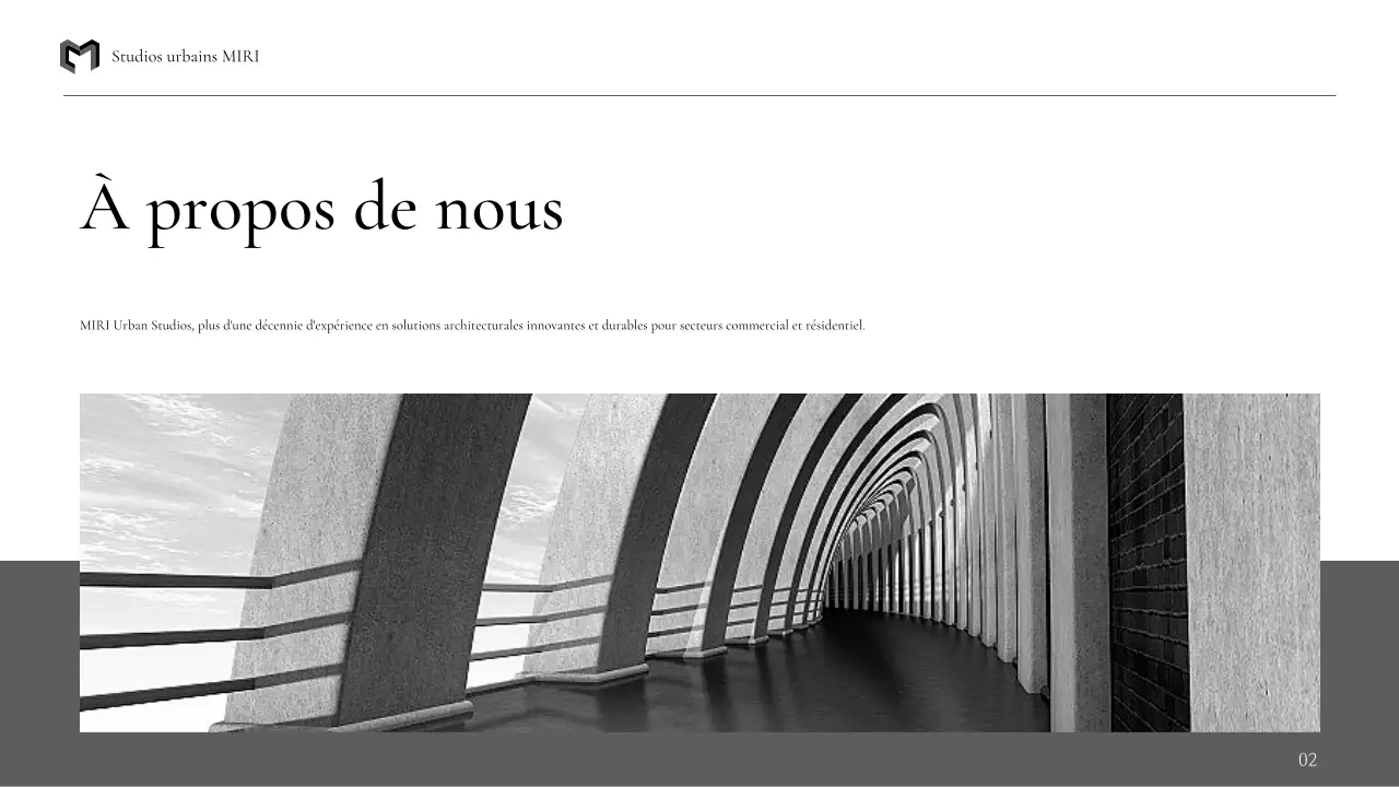 portefeuille d'architecture moderne noire