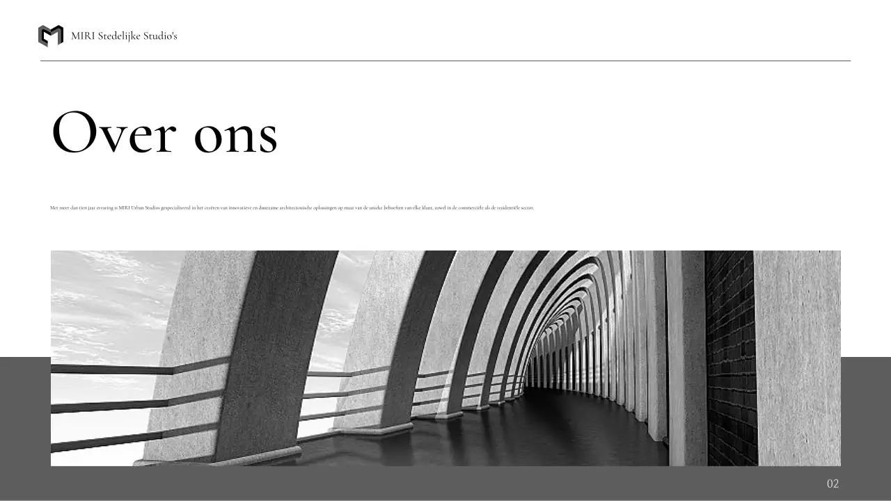 portfolio zwarte moderne architectuur