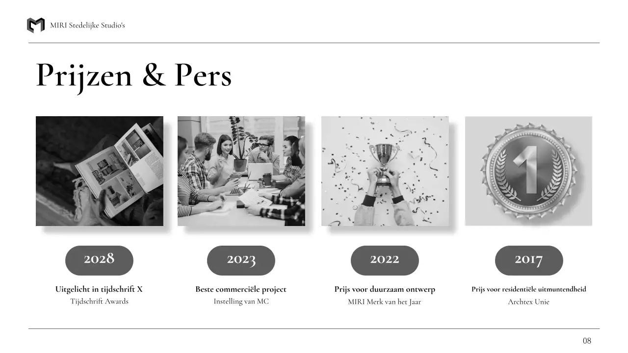 portfolio zwarte moderne architectuur