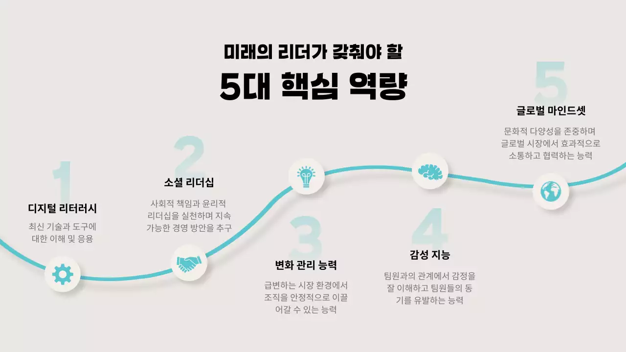 흑백 모던 세미나 안내