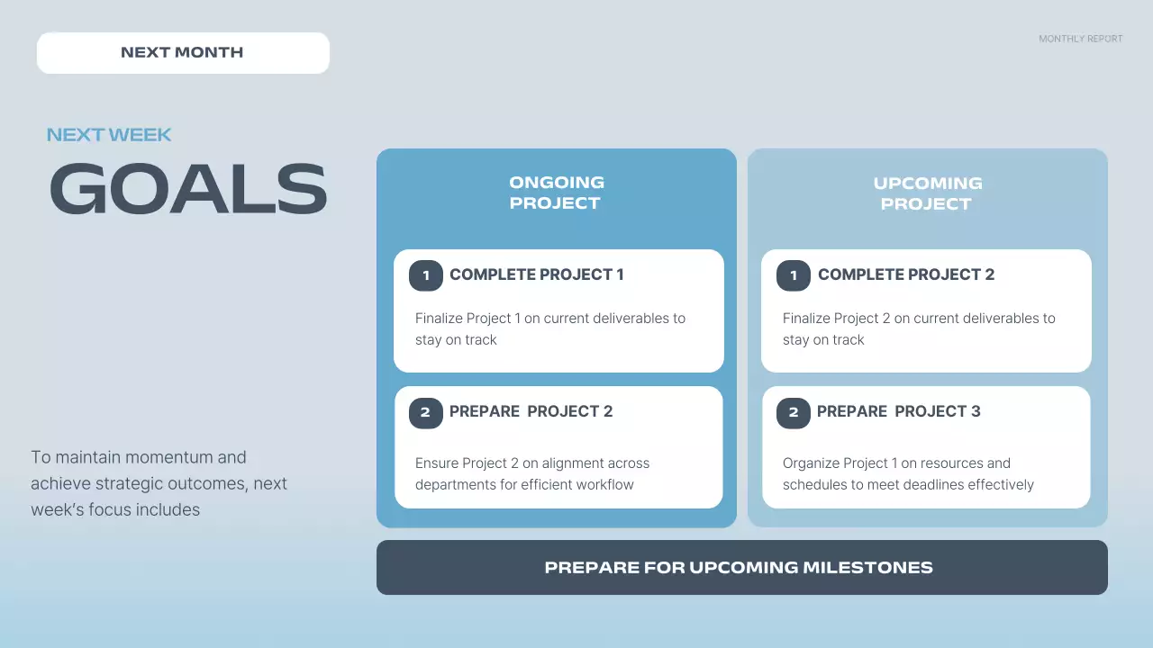 Grey Modern Business Report Presentation