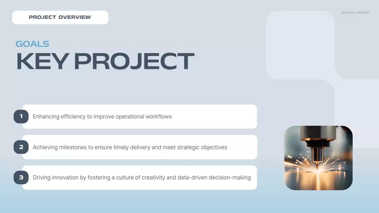 Grey Modern Business Report Presentation