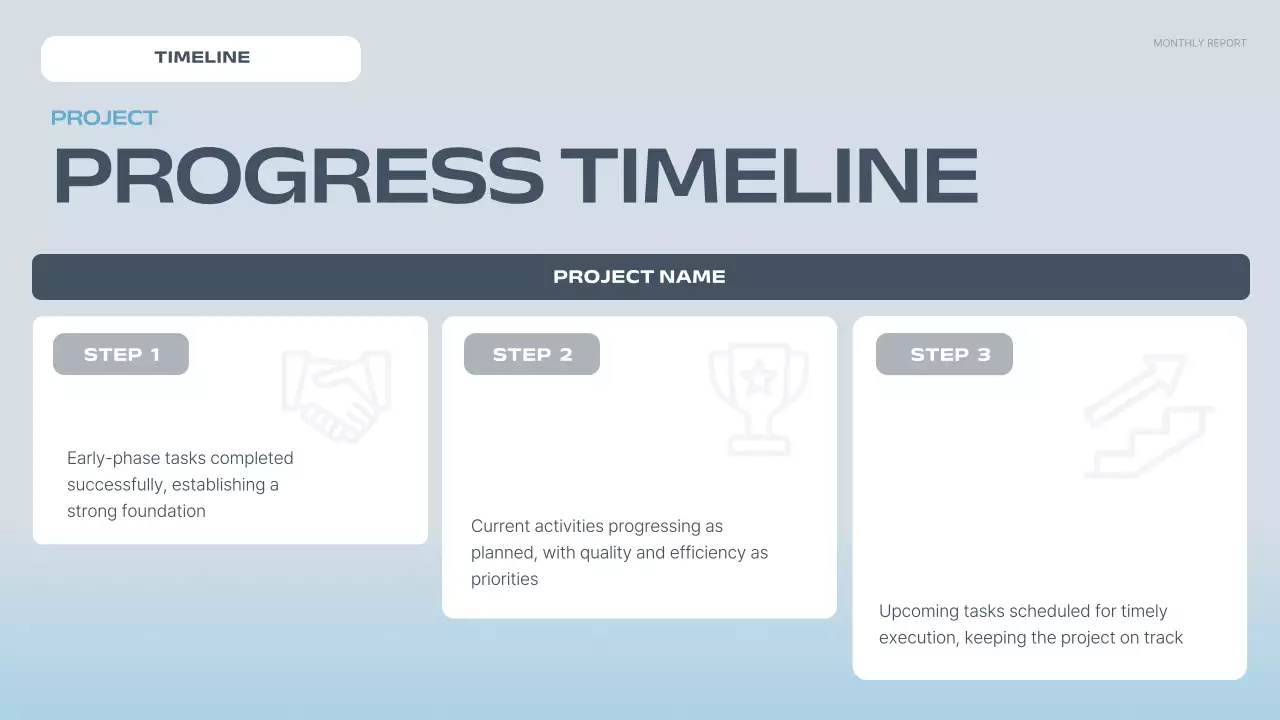 Grey Modern Business Report Presentation