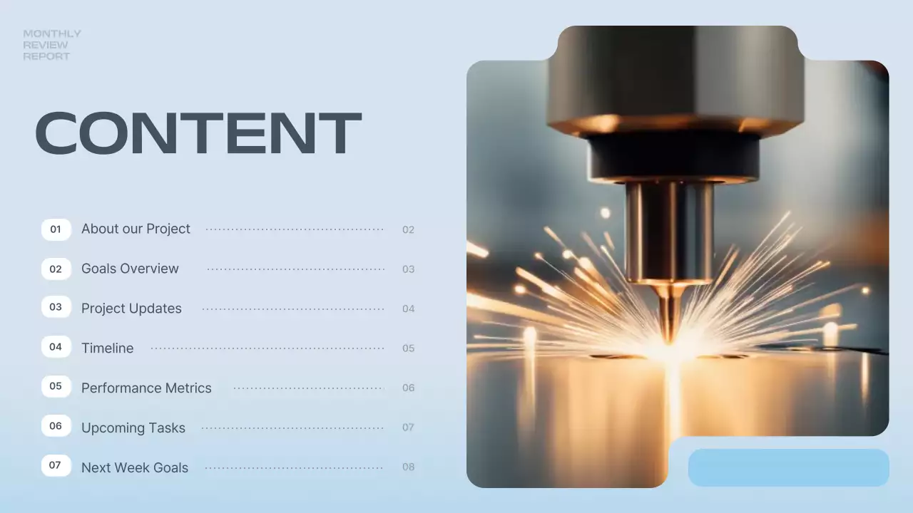 Grey Modern Business Report Presentation