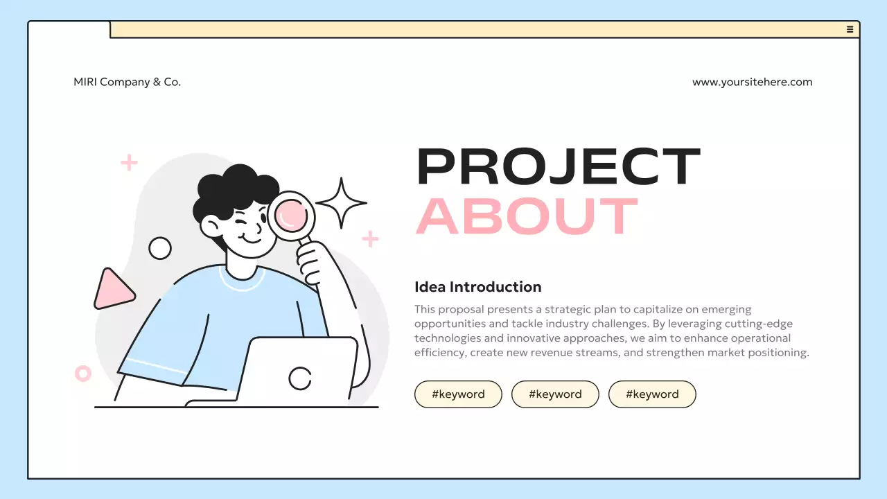 Blue Modern Project Proposal Document Presentation