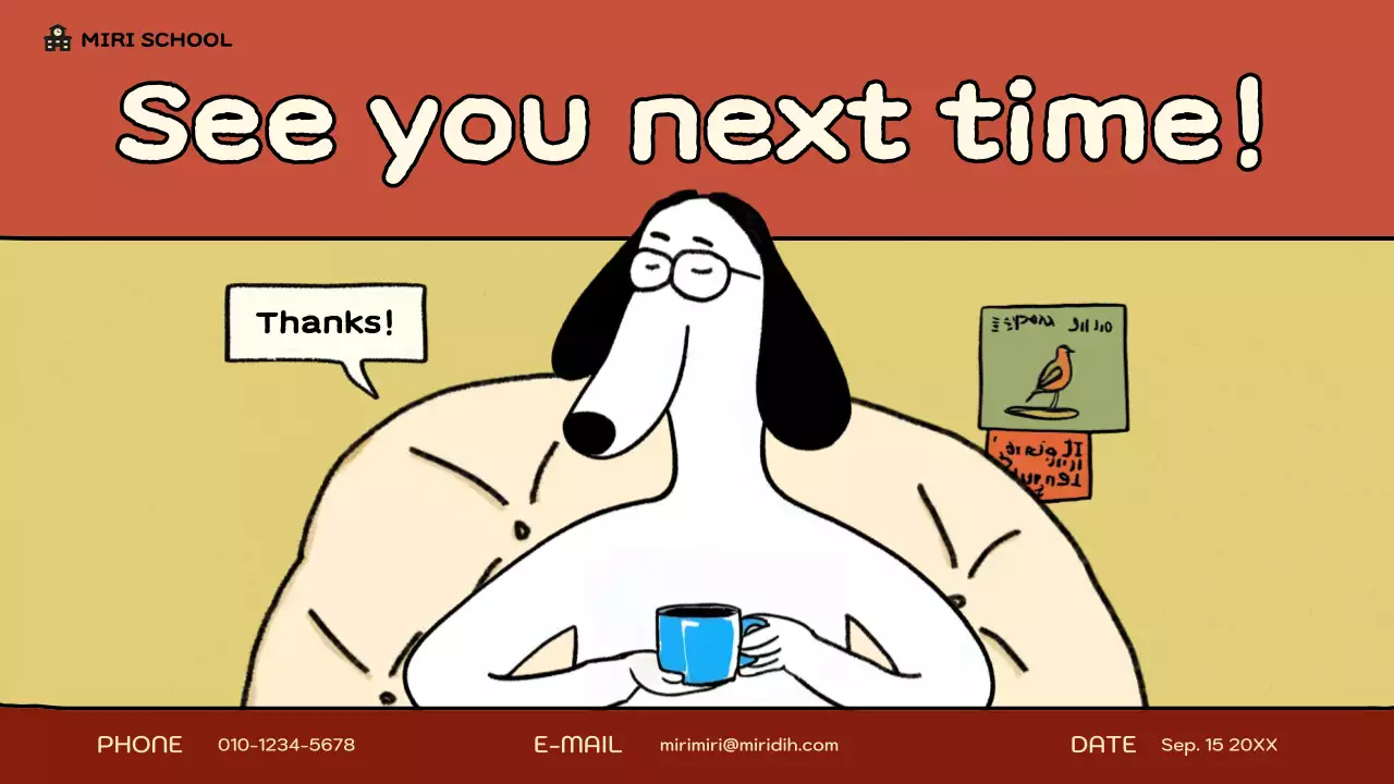 Beige Comic Literature Course Presentation