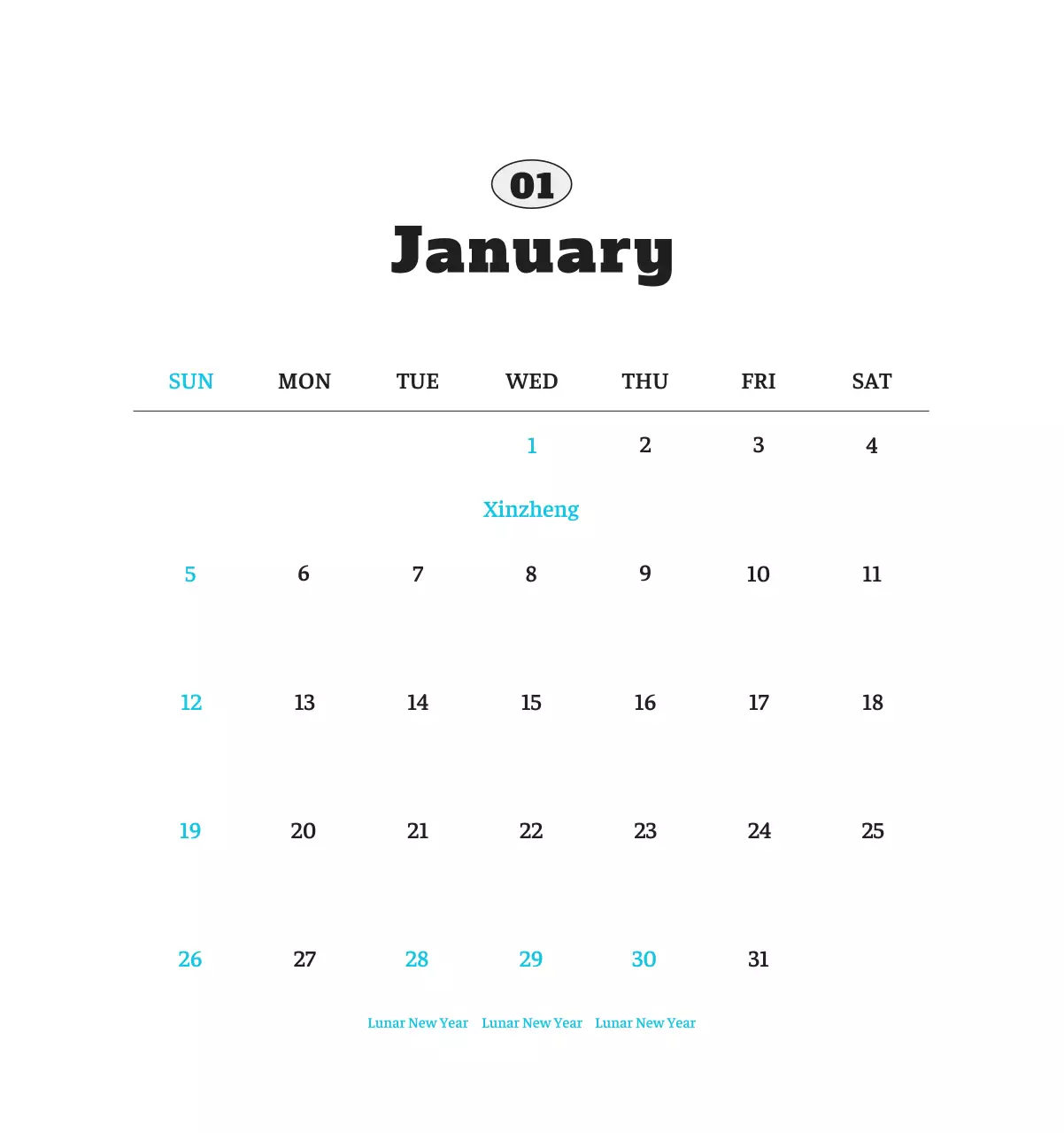 Kalender Foto Binatang Balet Putih Rapi