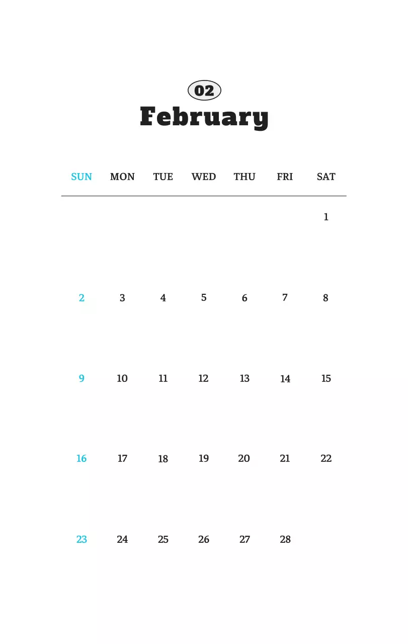 Kalender Foto Binatang Balet Putih Rapi