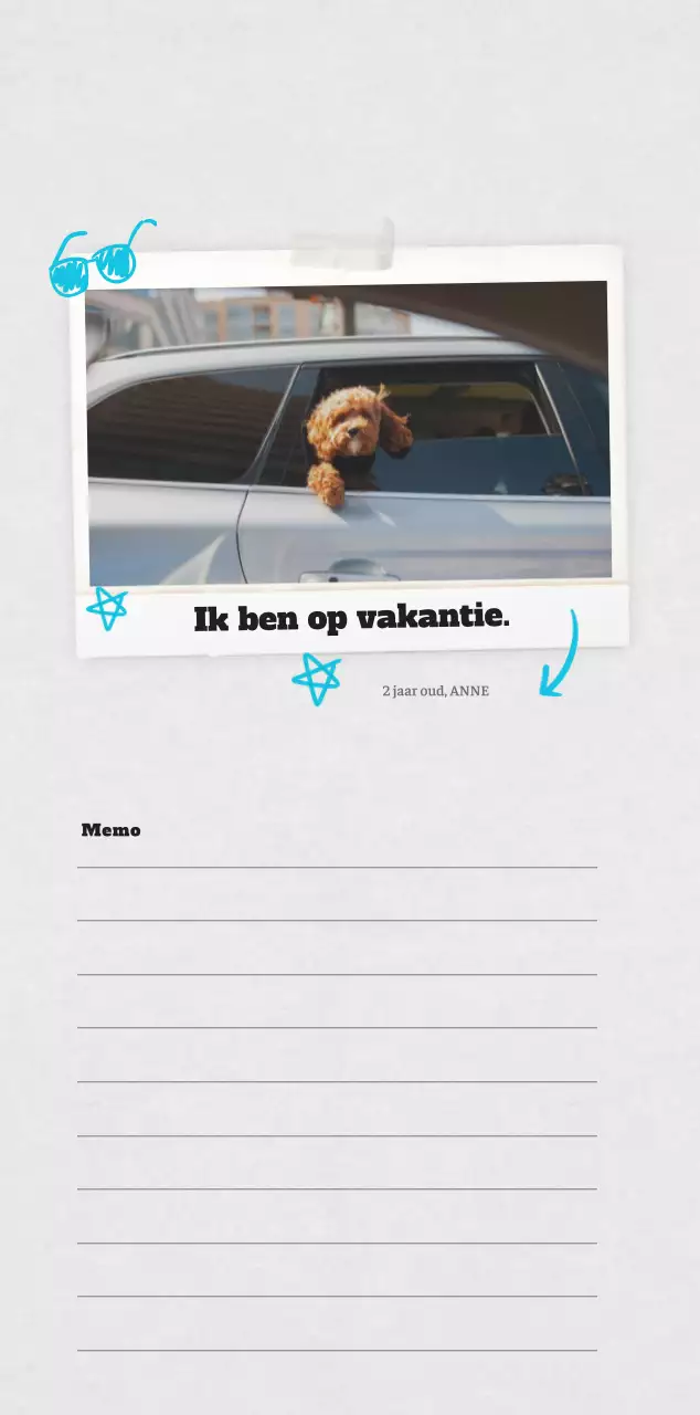 Witte Nette Ballet Dierenfotokalender