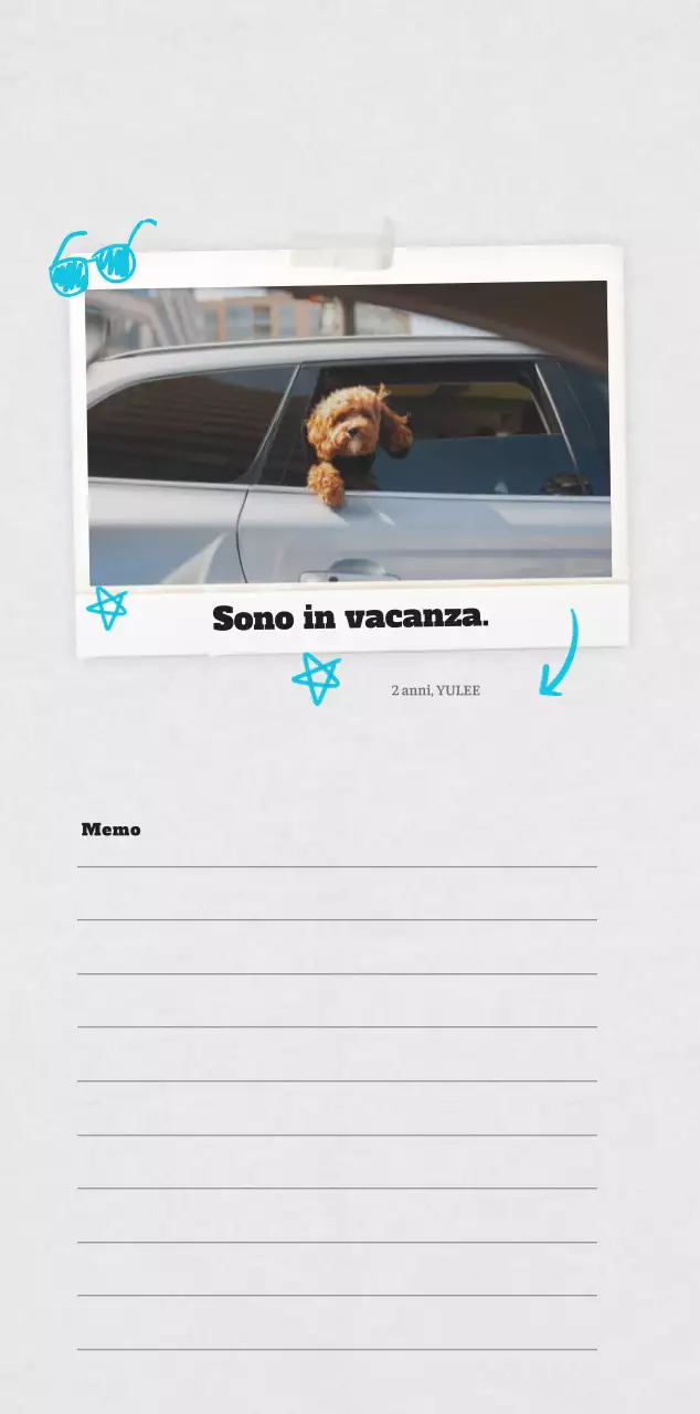 Calendario fotografico degli animali del balletto bianco e ordinato