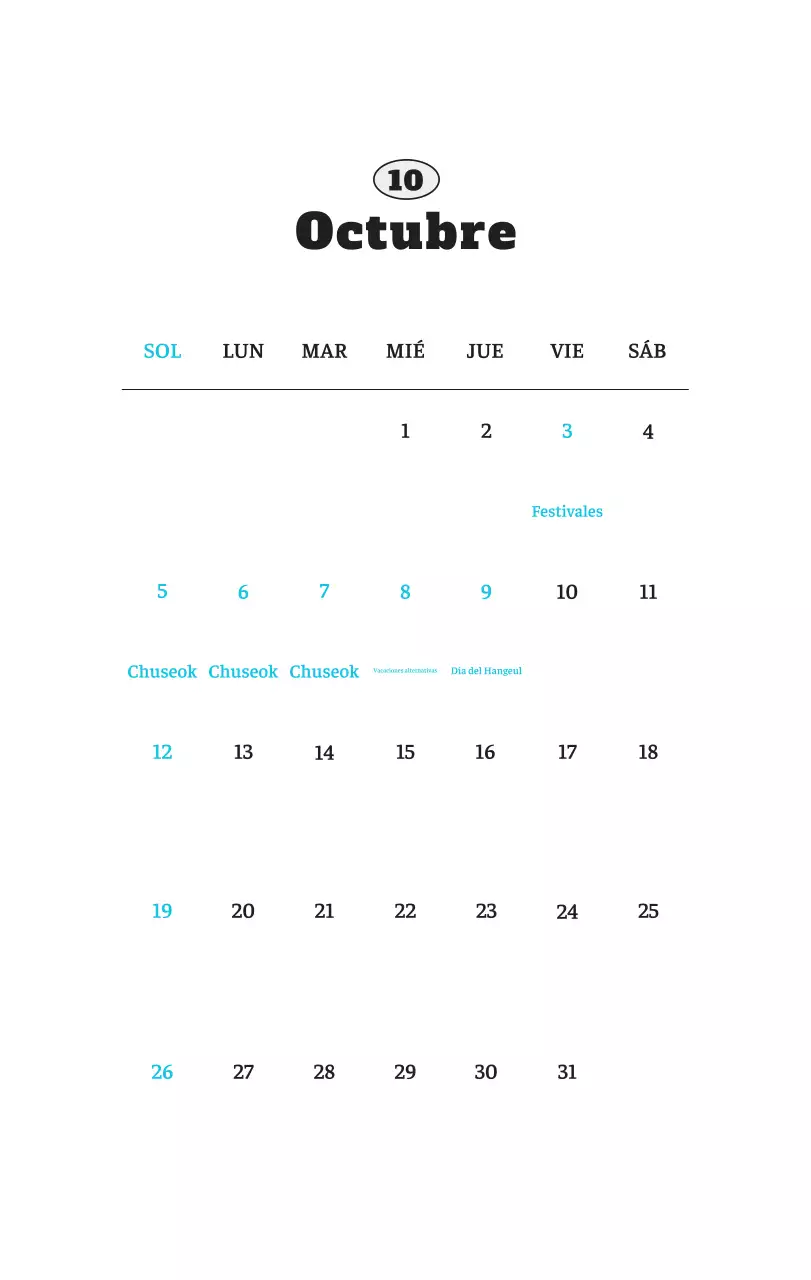 Ballet Blanco Neat Animal Foto Calendario