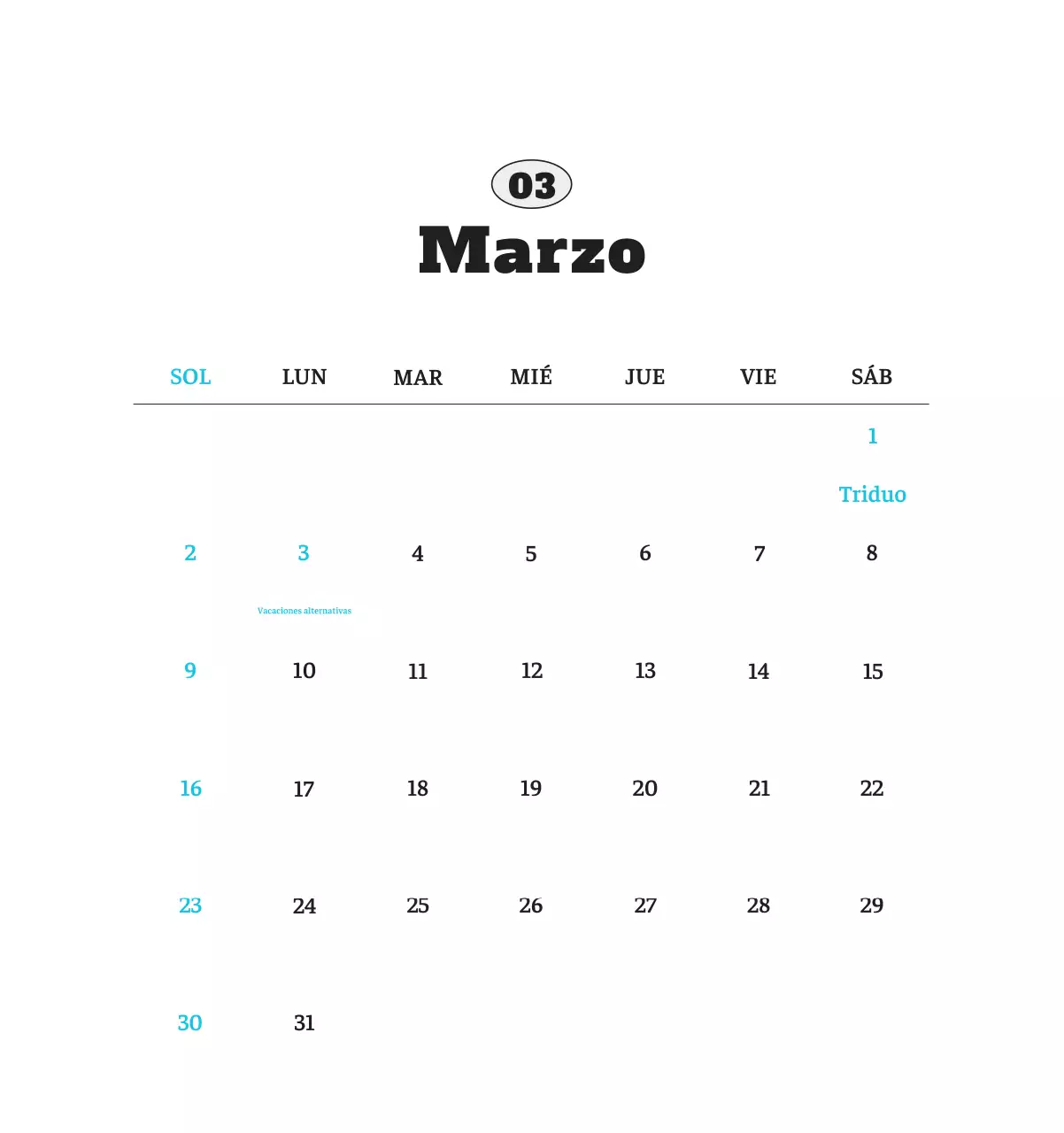 Ballet Blanco Neat Animal Foto Calendario