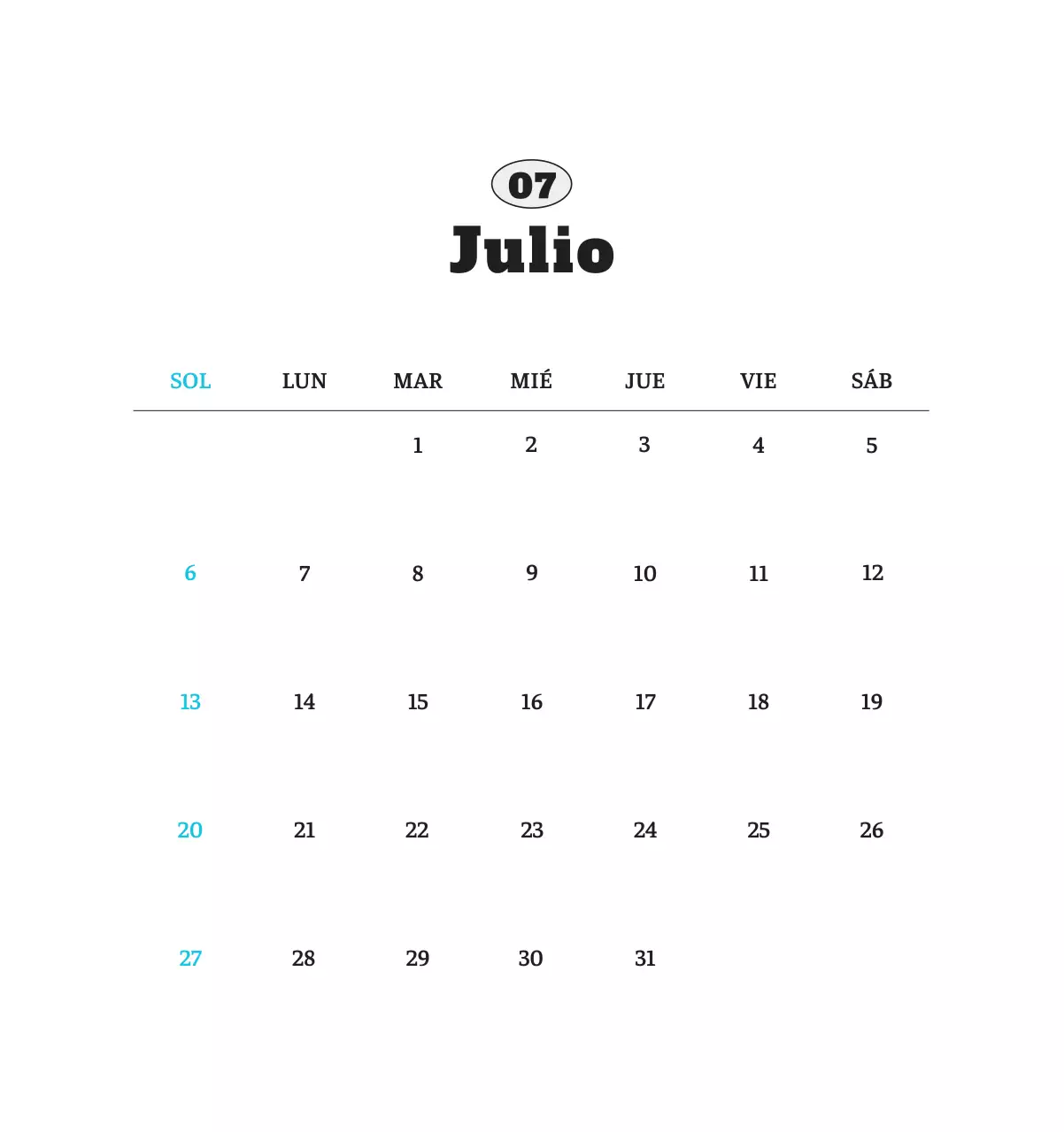 Ballet Blanco Neat Animal Foto Calendario