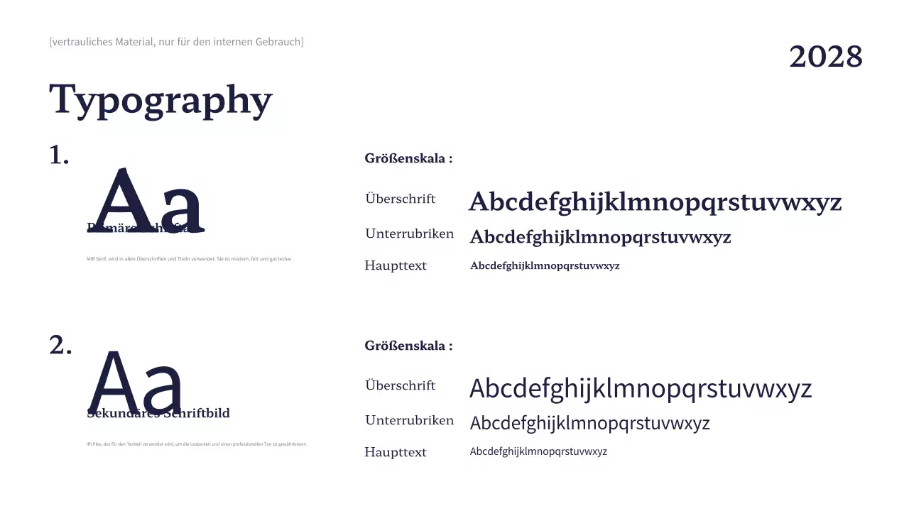 Navy Professional Markenleitfaden