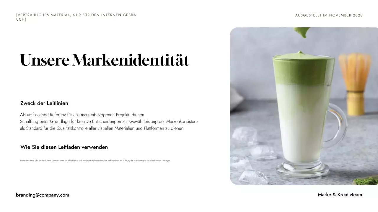 Grüner Minimalismus als Markenleitfaden