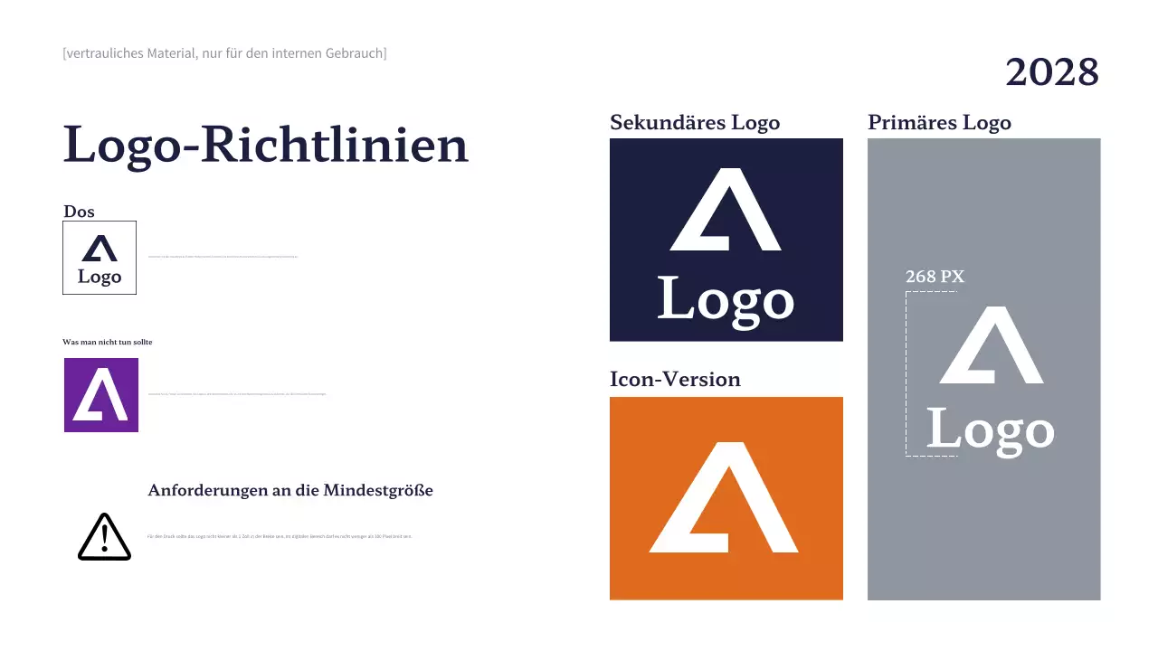 Navy Professional Markenleitfaden