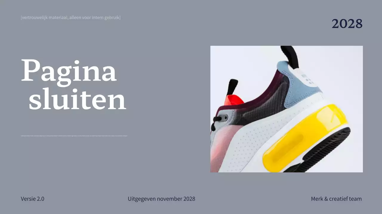 Marine Professioneel Merk Richtlijn