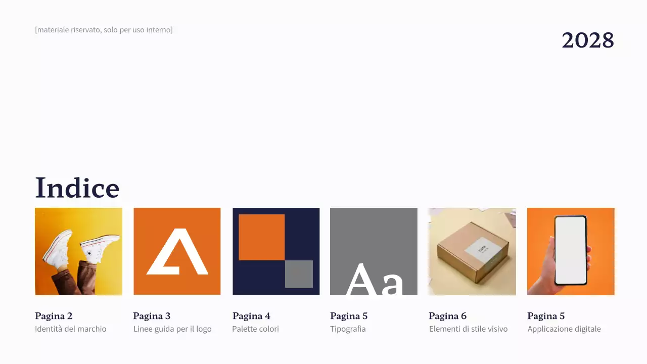 Linea guida del marchio professionale della Marina Militare