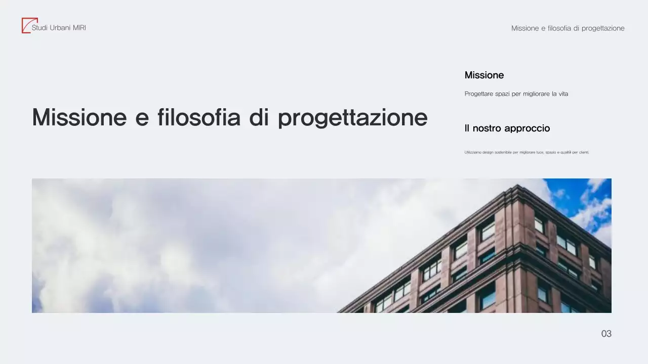 Portafoglio di architettura moderna Red