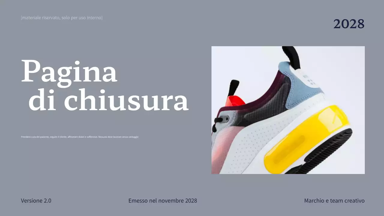 Linea guida del marchio professionale della Marina Militare