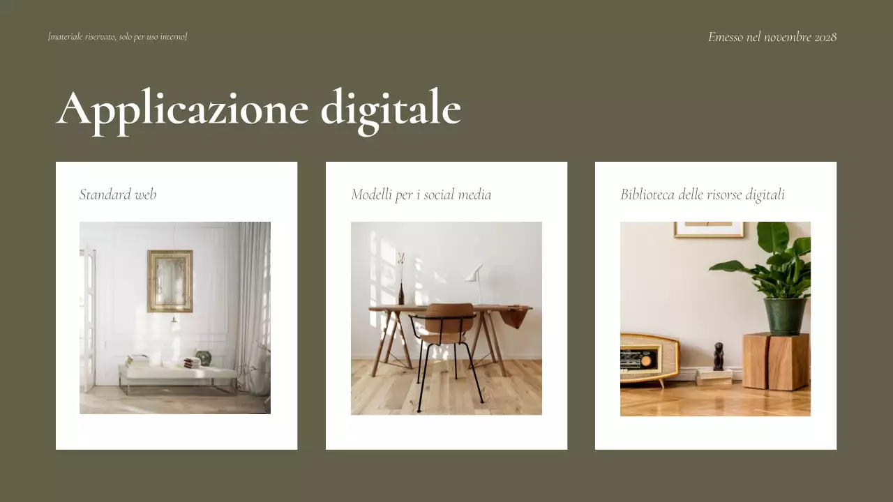 Linea guida del marchio Maroon Minimal