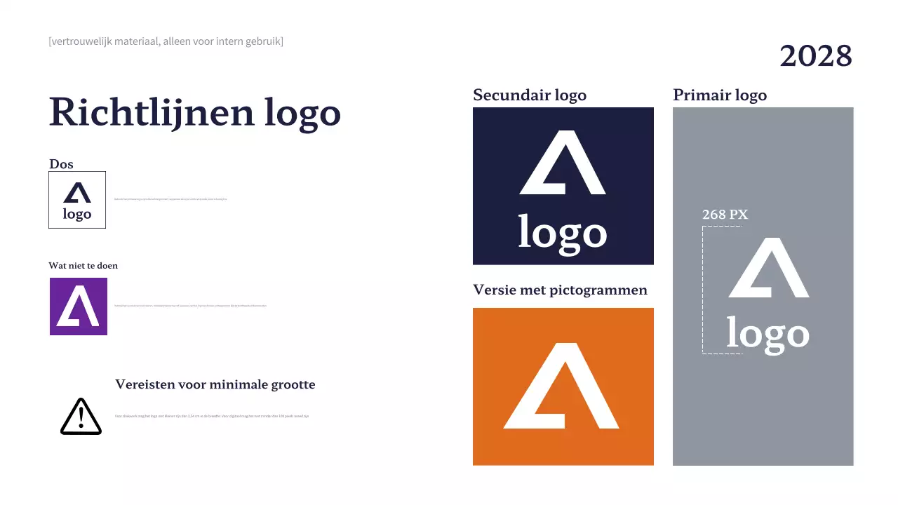 Marine Professioneel Merk Richtlijn