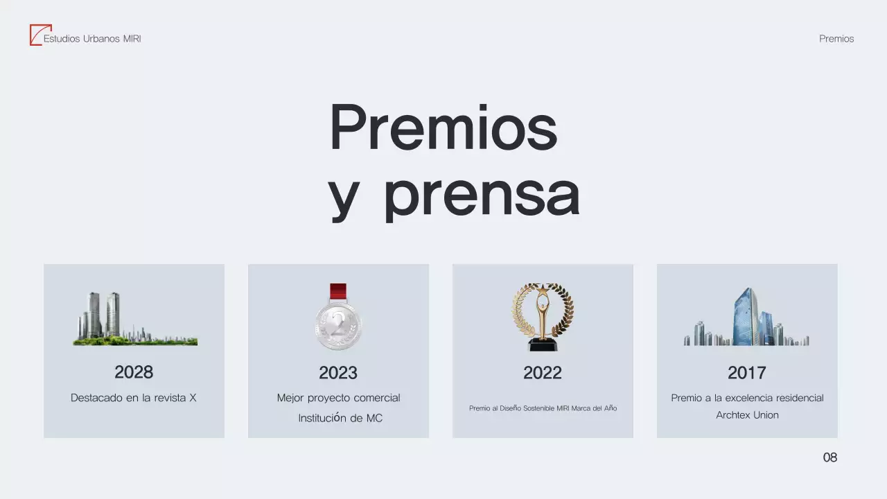 Red Modern Architecture Portfolio