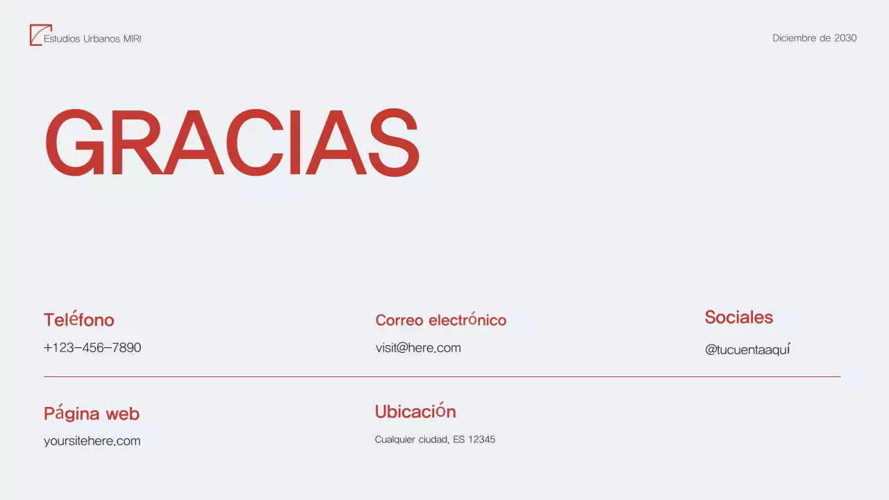 Red Modern Architecture Portfolio