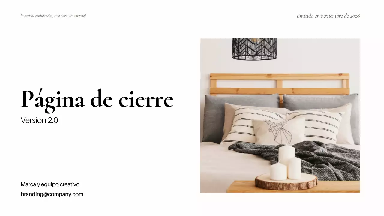 Guía de la marca Maroon Minimal