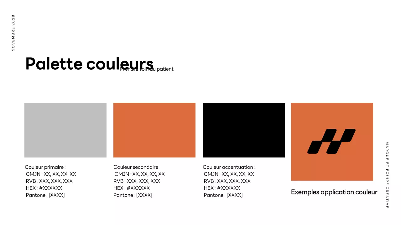 Guide de l'image de marque moderne d'Orange