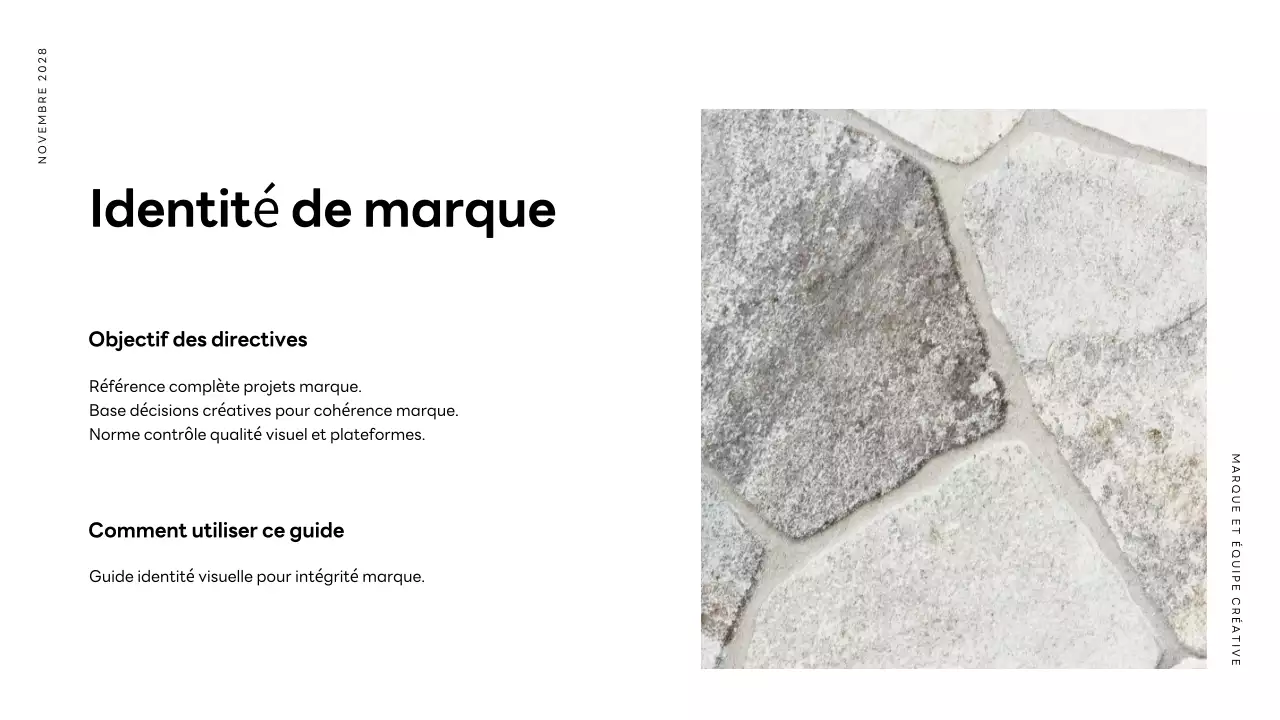 Guide de l'image de marque moderne d'Orange